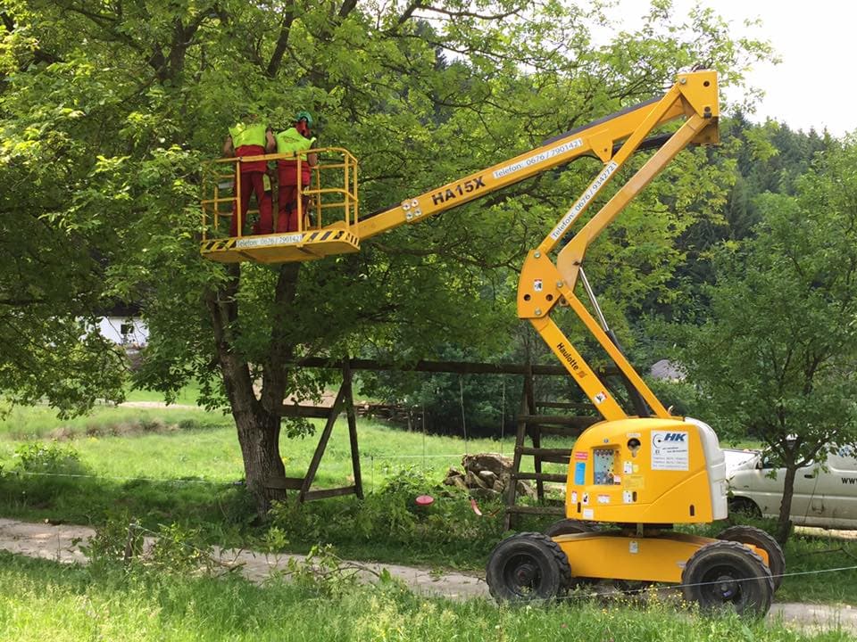 Hubsteiger mieten in Lilienfeld – HK-Rent OG